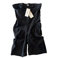 Spanx 2X Shaping Shorts Women's High-Waisted Mid-Thigh 10398R msrp $38 Black