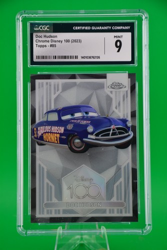 2023 Topps Chrome Disney 100 #85 Doc Hudson - CGC 9MINT