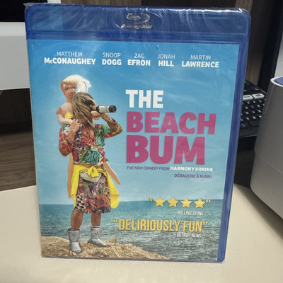 The Beach Bum (Blu-ray)  Matthew McConaughey, Zac Efron, Snoop Dogg
