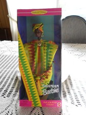 DOLLS OF THE WORLD  GHANIAN  BARBIE 1996 COLLECTOR EDITION
