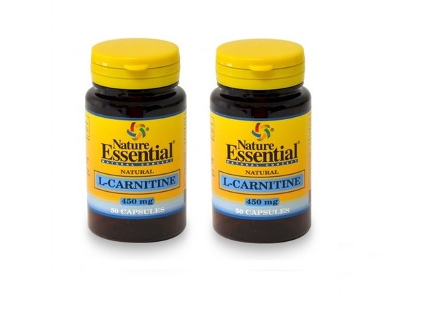 L Carnitine 450mg 50 Capsules Nature Essential Energy For Sale Online Ebay