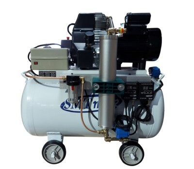 #ad SMTmax 2.9HP Oil Free Quiet Air Compressor Auto Dryer 26 Gallon 220V $2995.00