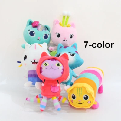 MARKENLOS 25cm Gabby's Dollhouse Plüsch Puppe Pandy Paws Cat weich-gefüllte Kindergeschenk