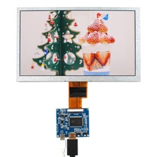 8inch ZJ080NA-08A 1024X600 LCD Screen With HD Board 5VDC Power No OSD