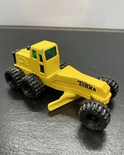 Vintage 1994 Tonka Yellow Grader Diecast 