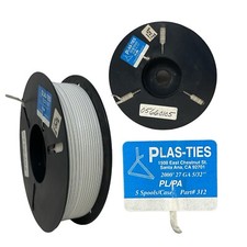 PLAS-TIES PART 312 PL/PA 2000 FT 27 GA 5/32" 1 SPOOL NEW/UNUSED SURPLUS