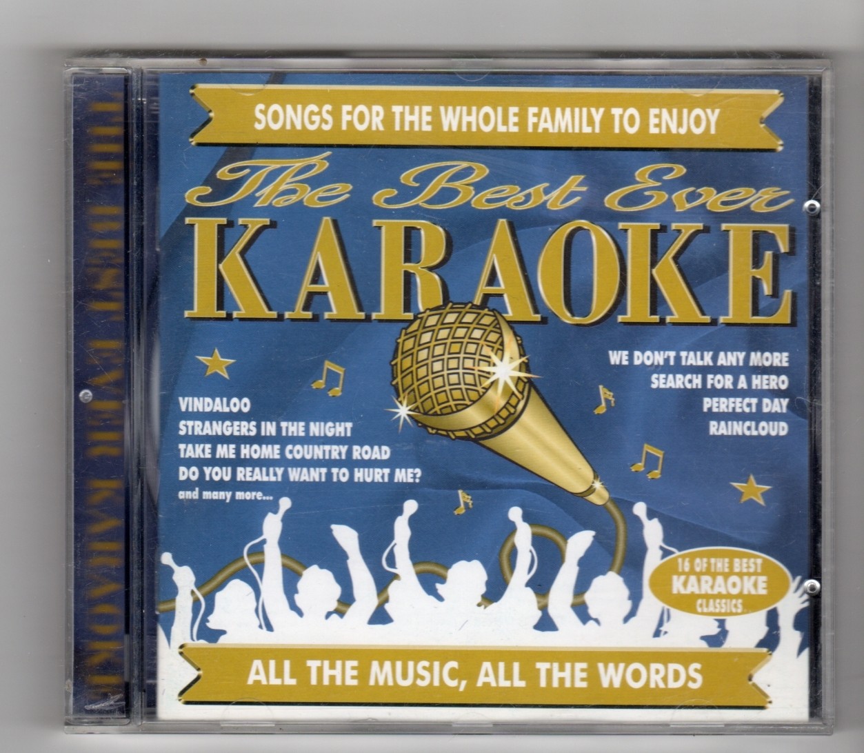(IO147) The Best Ever Karaoke, 16 Karaoke Classics - 1998 CD