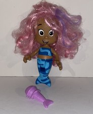 Bubble Guppies Splash And Surprise Molly Bathtub Toy Color Changing Hair  Brush