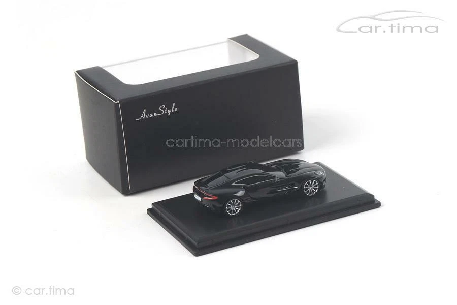 Aston Martin One:77 Nero FrontiArt 1:87 HO-07 - Immagine 2 di 2