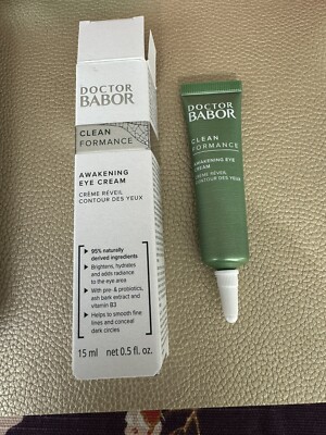 Doctor Babor ''Awakening Eye Cream'' Clean Performance 15 ml  NEU