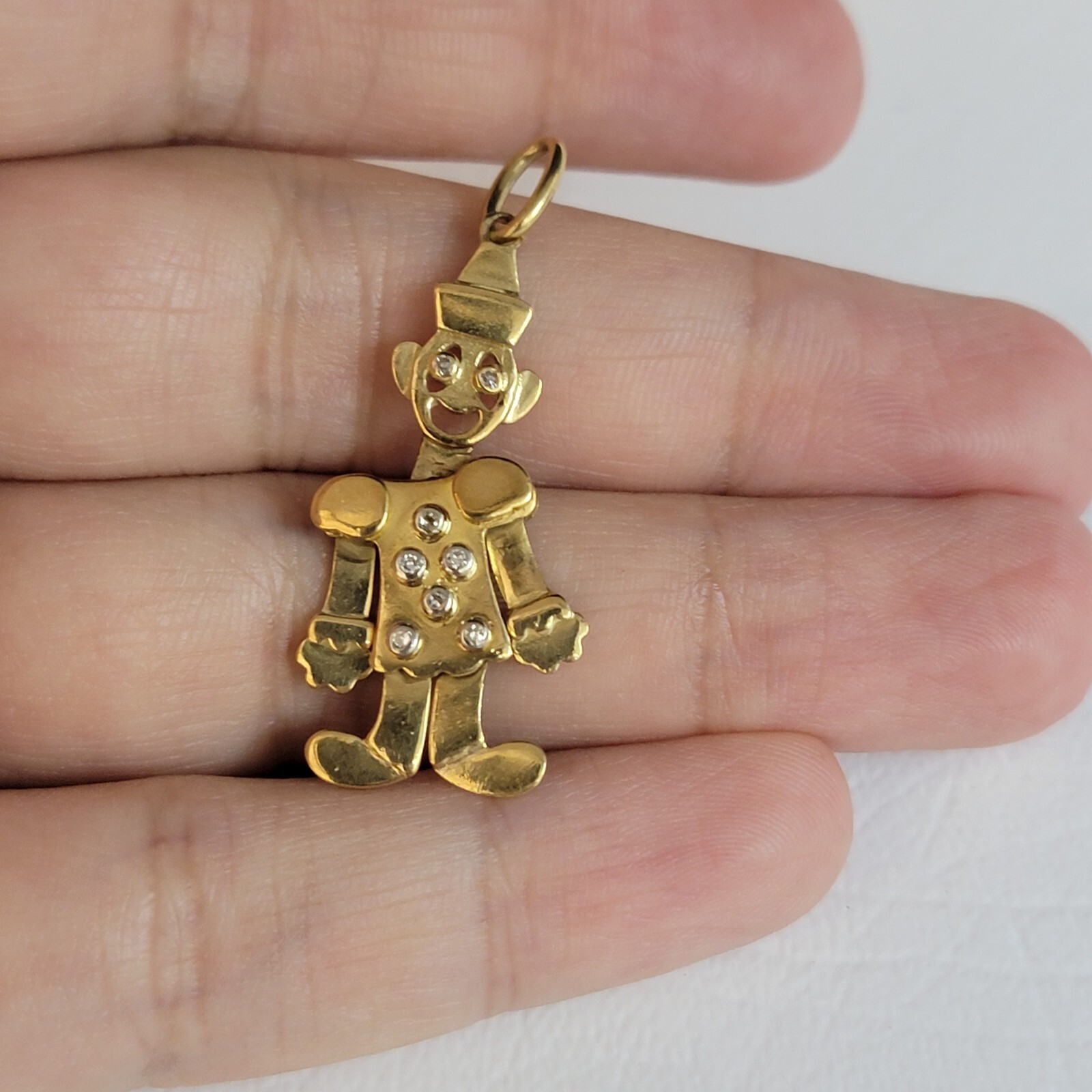 WEMPE SIGNED 18K SOLID GOLD AUTHENTIC DIAMOND  MO… - image 2