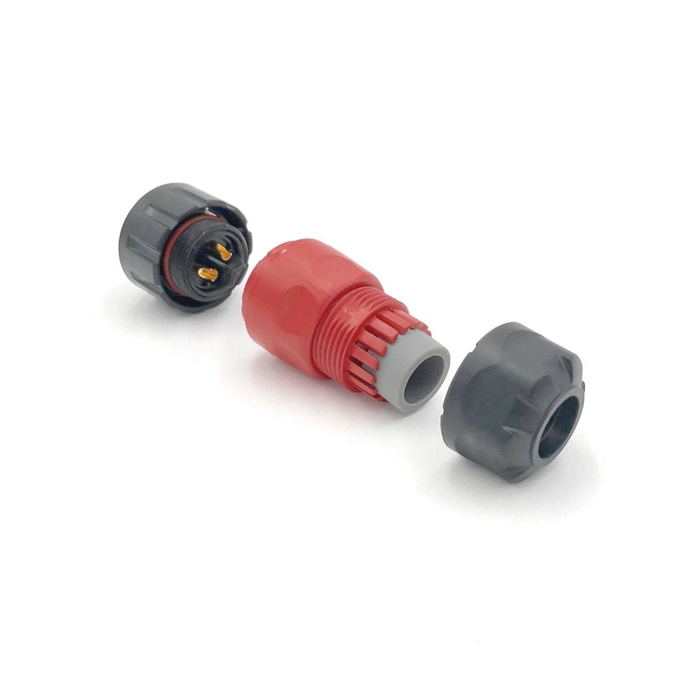 3 Pin Power Circular Connector Male Plug & Female Socket Outdoor Waterproof IP67 - Image 3 of 4