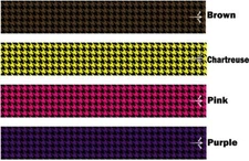 White Water Archery Houndstooth 1c Icon Arrow Wraps 15 Pc Choose Length Width