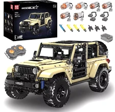 Mould King 13184 RC 1:8 Offroad Model Building Block Toy Kit SUV Model 3621 PCS