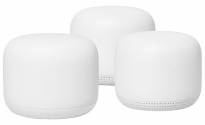 Google Nest Wifi Router and 2 Points - Snow