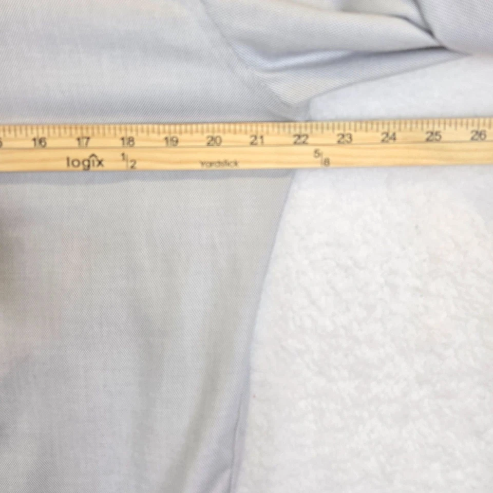 Camisa Abercrombie Fitch Para Hombres Abotonada L Alta Gris Claro Informal Preppy Foto 4 de 4