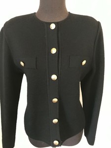 black tight cardigan