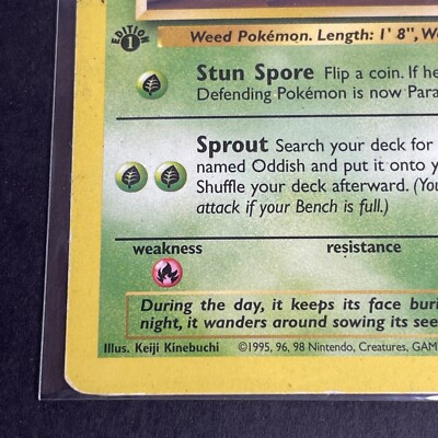 first edition oddish pokemon card - (63) - Team Rocket - 1st : Buy Online at Best Price in KSA Grass Grass Trip Over (10+) Flip a coin Oddish 1st Edition Jungle 58/64