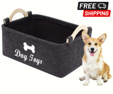 Pet Toy Storage Basket, Pet Toy Storage Felt ...