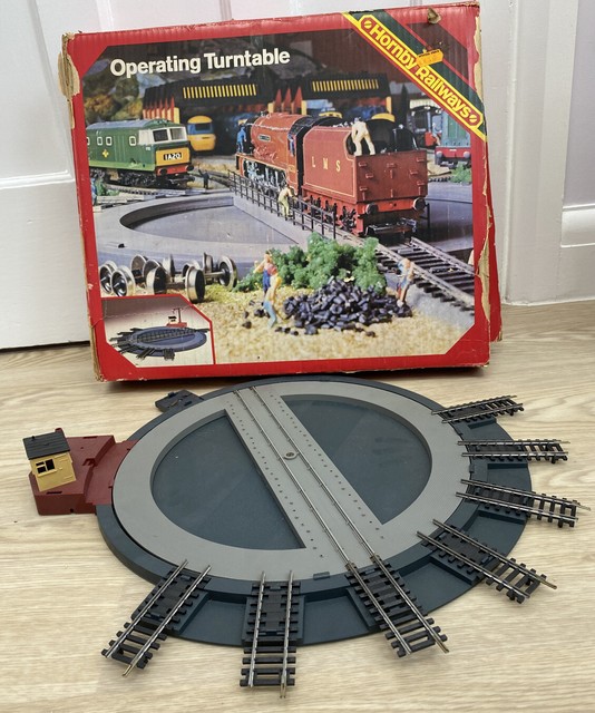 Hornby OO Gauge R410 X 8 Turntable Tracks F4 for sale online eBay