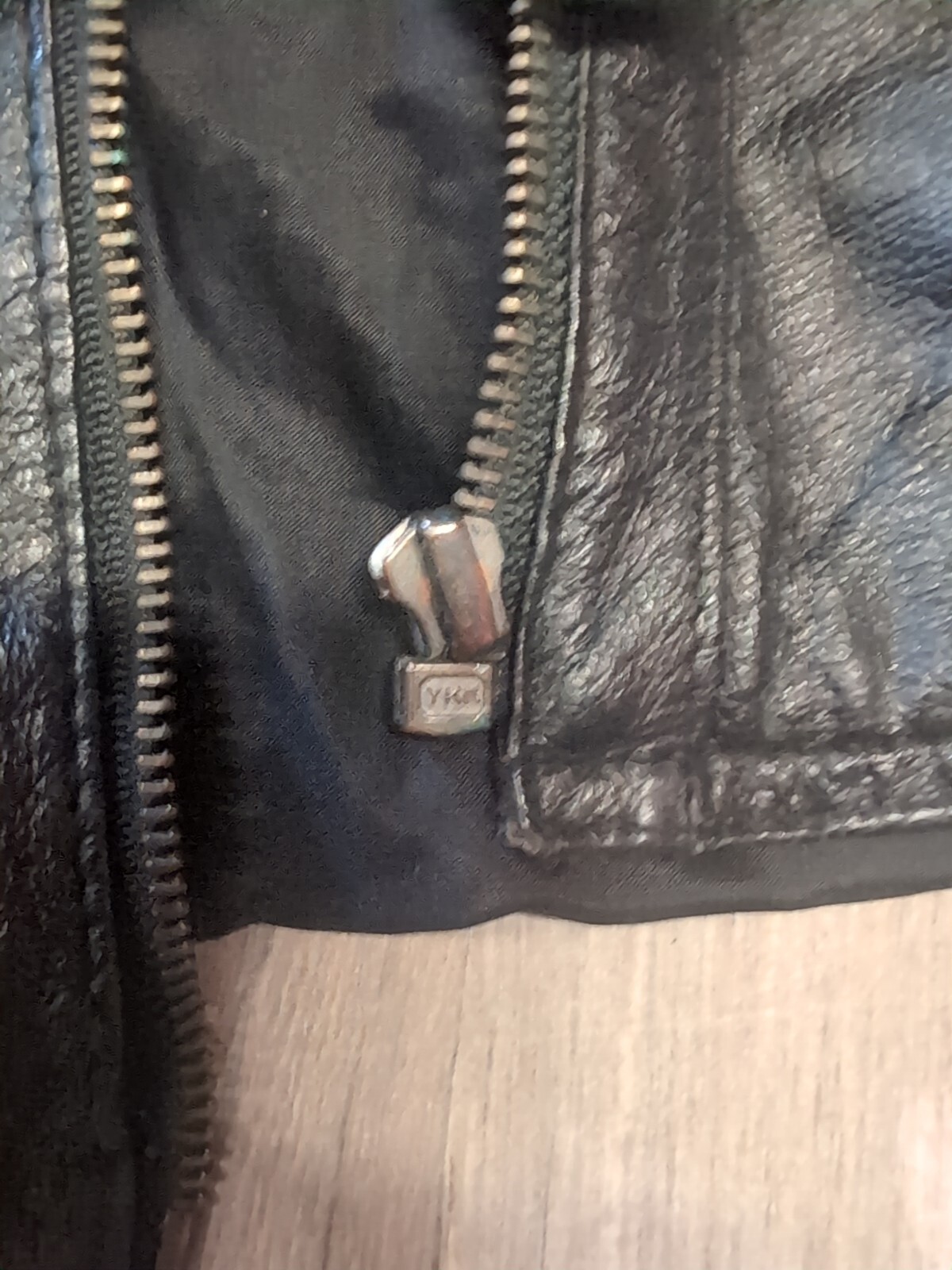 1980s Patchwork Leather Jacket . Medium. D7 - image 5