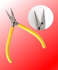Precision Slim Plier Chain Nose Steel Spring Jewelry Electronics Hobby Craft DLX