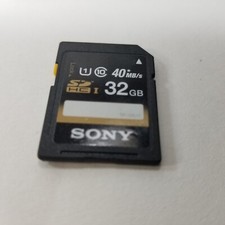 Sony 32GB SDHC Class 10 40MB/s SD Card