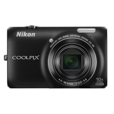 Nikon COOLPIX S6300 16MP Digital Camera 10x Zoom NIKKOR Glass Lens
