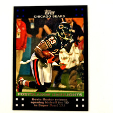 Devin Hester 2007 Topps Highlights Card #440 NFL Chicago Bears