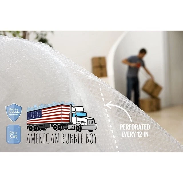 Official Sealed Air Bubble Wrap - American Bubble Boy (200' Medium (5/16") - Image 3 of 4