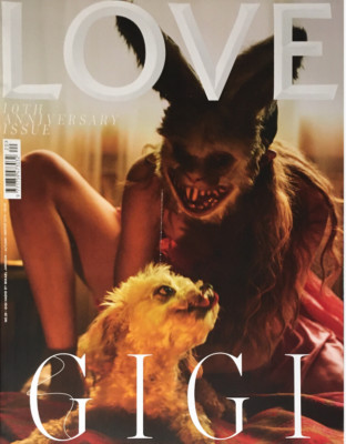 LOVE Magazine #20 2018 GIGI HADID Kaia Gerber MILLA JOVOVICH 10th Anniversary