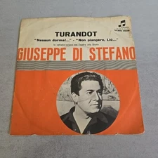 Giuseppe Di Stefano Turandot Nessun Dorma Non Piangere Liu' 45 Italy