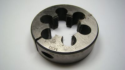 Adjustable Round Die M30x2.00 x 2-1/2'' HSS