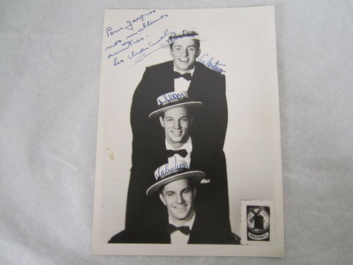 Autographe Dédicacé De Luis Mariano - Photo Signée