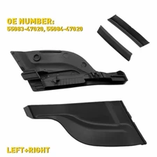 Front Windshield Wiper Side Cowl Extension Cover Trim For Toyota Prius 2010-2015