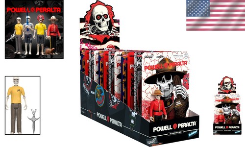 Limited Edition Powell-Peralta ReAction Figures - Iconic Skateboard Collection - Picture 2 of 11