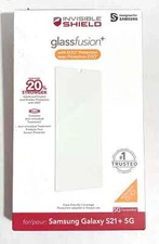 ZAGG InvisibleShield GlassFusion+ Screen Protector for Samsung Galaxy S21 5G