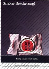 Lucky Strike Werbung Anzeige Reklame