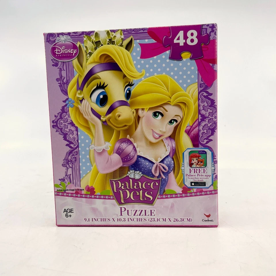 Disney Princess Palace Pets Rapunzel 48 Piece Jigsaw Puzzle Fun 10.3" x 9.1" - Image 3 of 4