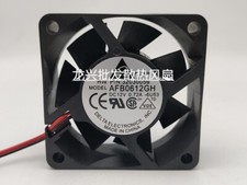 1 PCS Delta Fan AFB0612GH DC 12V 0.72A 6CM 6025 2-wire high air volume fan