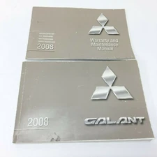 2008 Mitsubishi Galant Factory Original Glovebox Owners Manual Book Portfolio
