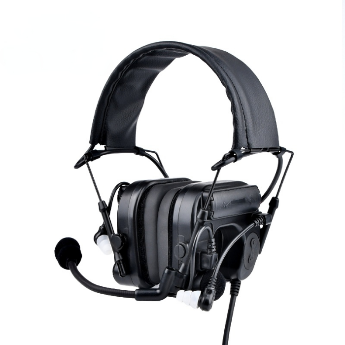 Tactical C4 U-Shaped Pickup Noise Reduction Headphone Headset Real