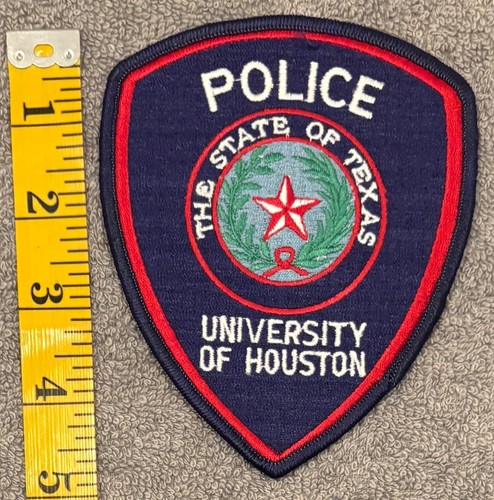 Vintage Obsolete University of Houston Texas TX Police Patch