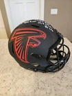 Andre Rison Signed  Falcons F/S Speed Helmet W/scripts Schwartz Cert See Pics