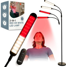 Red Light Therapy Lamp  Reading Lamp - 850Nm  660Nm near Infrared and Red Ligh