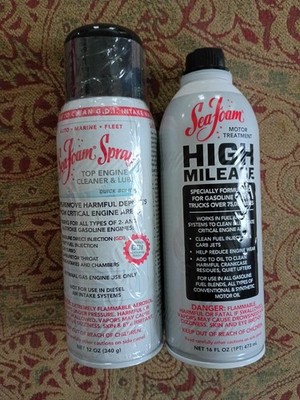 Sea Foam  SS14 + Hm16 Motor Treatment Cleaner & Lube 2PC Kit