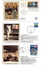 USA 3 ENVELOPPES COURSE A LA LUNE3 ENVELOPPES SPORT TCHEQUIE ANNEES 60