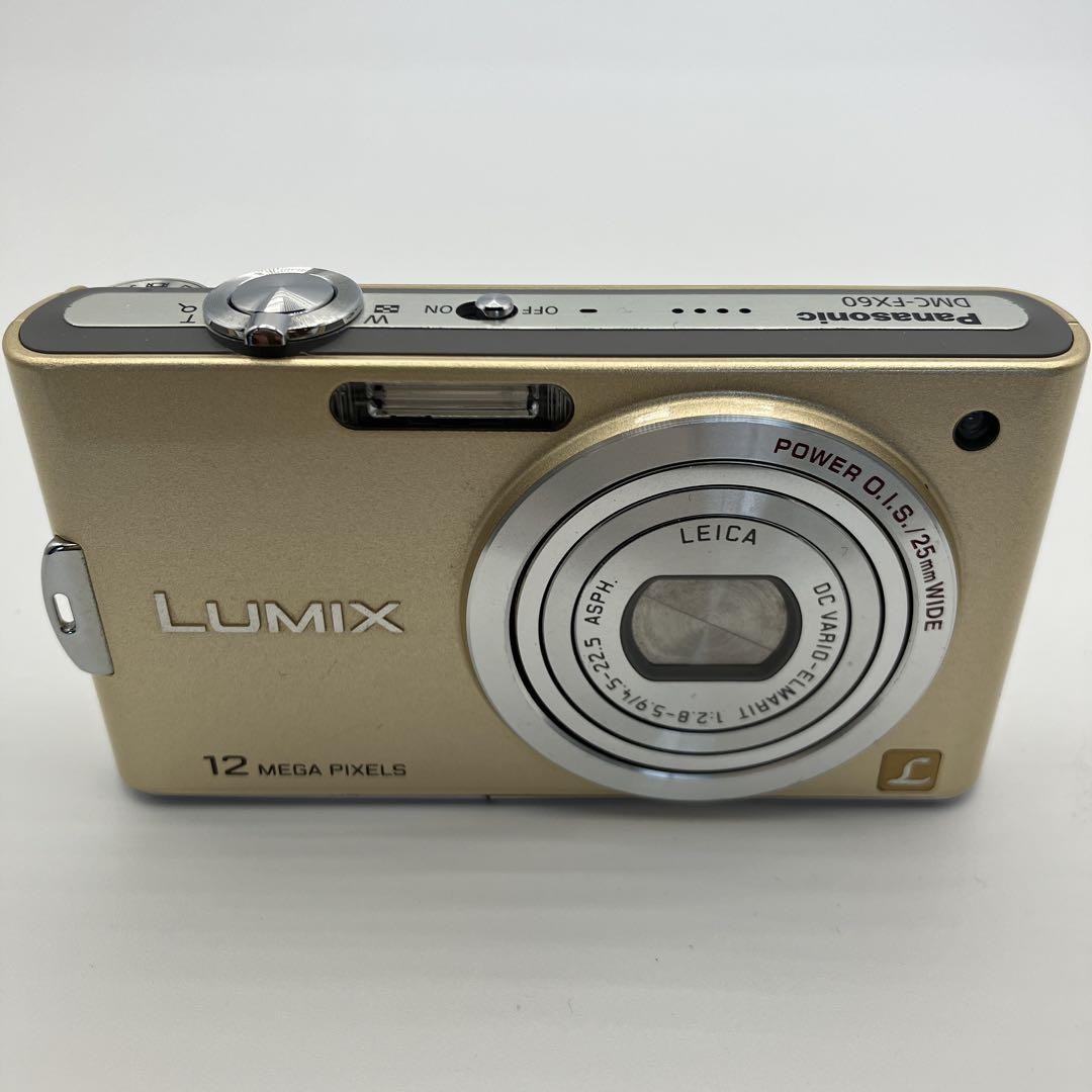 Panasonic LUMIX DMC-FX60　ゴールド Panasonic LUMIX FX60 ゴールド Panasonic Lumix DMC-FX60
