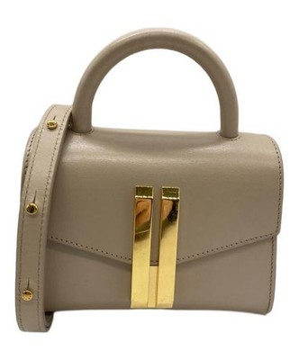 DEMELLIER                    Small Vancouver shoulder bag beige N114