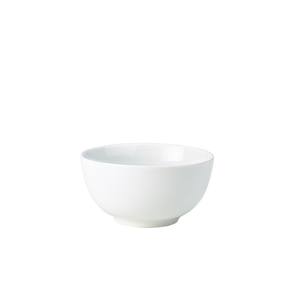 Genware Porcelain Rice Bowl For Dining And Serving 13cm/ 5"" Pack of 6